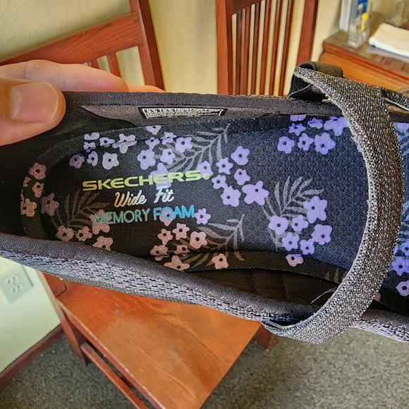 Skechers Women's Black Mary Jane Shoes - Picture 5 of 5